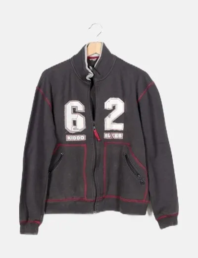 BTS Conjunto deportivo gris