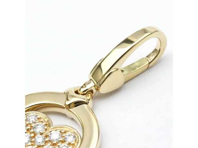 Bulgari Péndulo Tondo Heart Charm de Bvlgari Dorado 