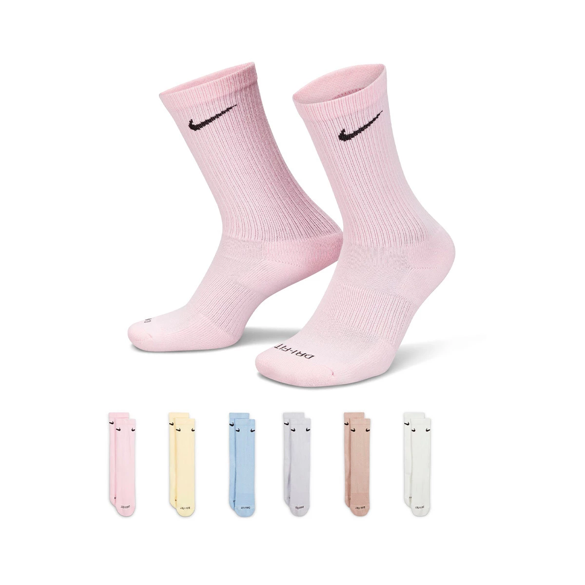 CALCETINES NIKE EVERYDAY CUSHIONED CREW (6 PARES)  132