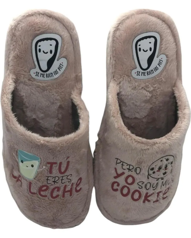 Calzado de casa SE ME RIEN LOS PIES  de Mujer ZAPATILLAS CASA MUJER JONAS141  NUDE