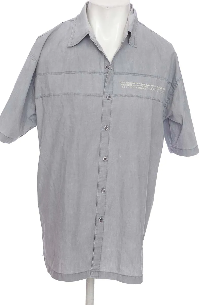 CAMISA COLOR GRIS  COTTON REPUBLIC