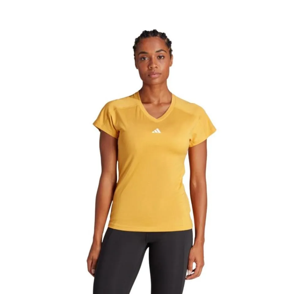 CAMISETA ADIDAS MANGA CORTA AMARILLO TECNICA