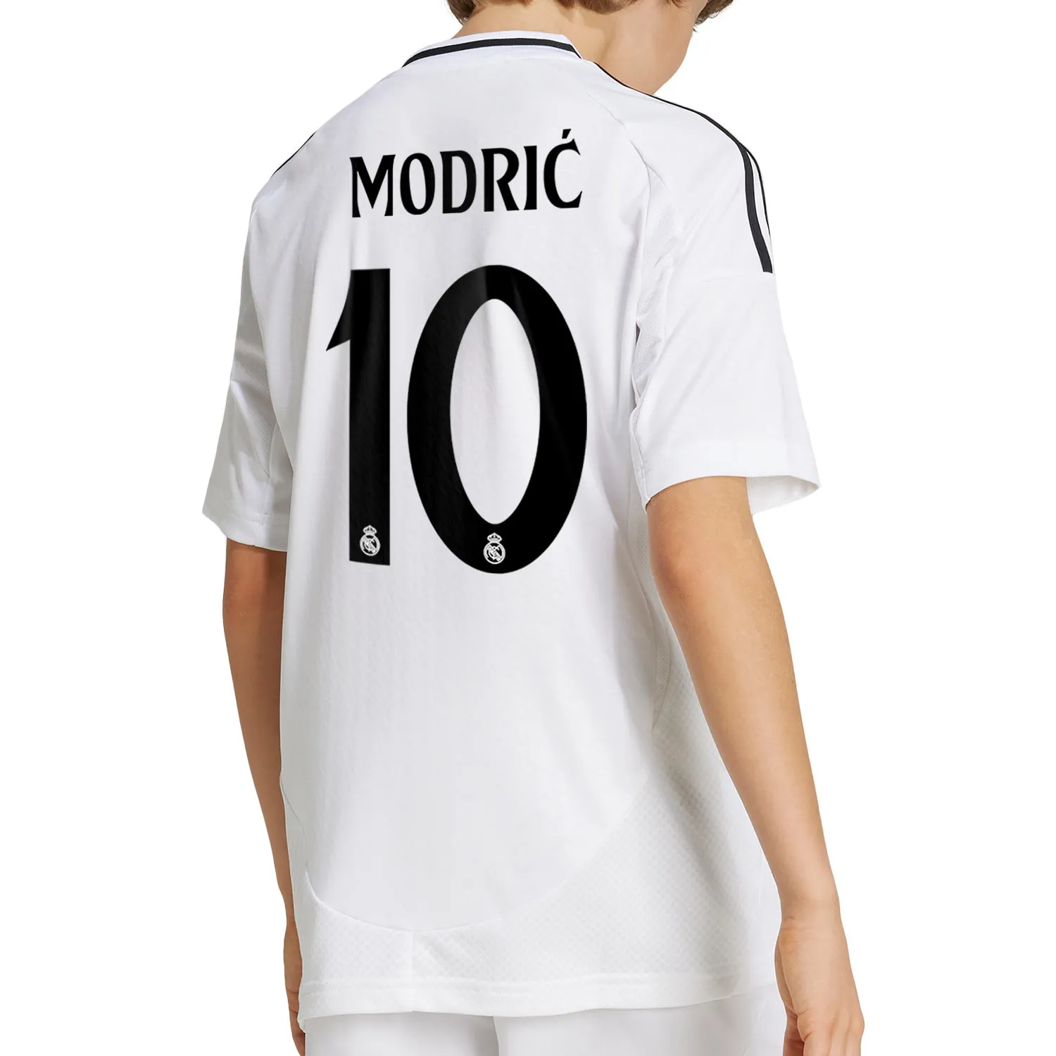 Camiseta adidas Real Madrid niño Modric 2024 2025
