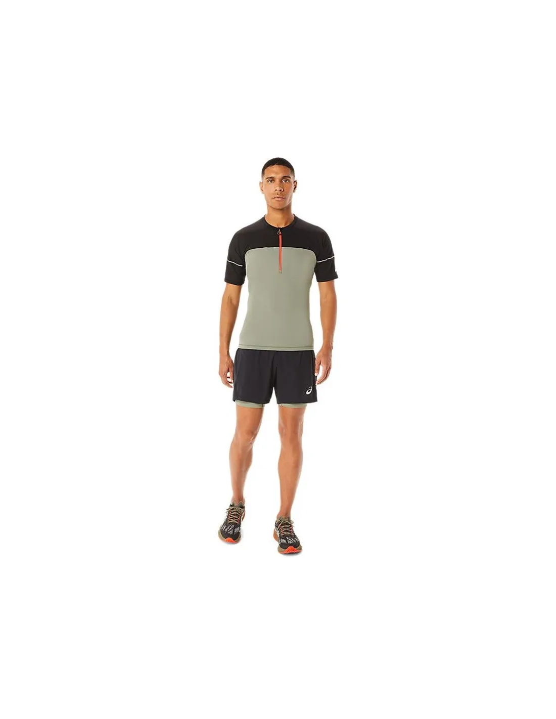 Camiseta Asics FUJITRAIL TOP Hombre Green