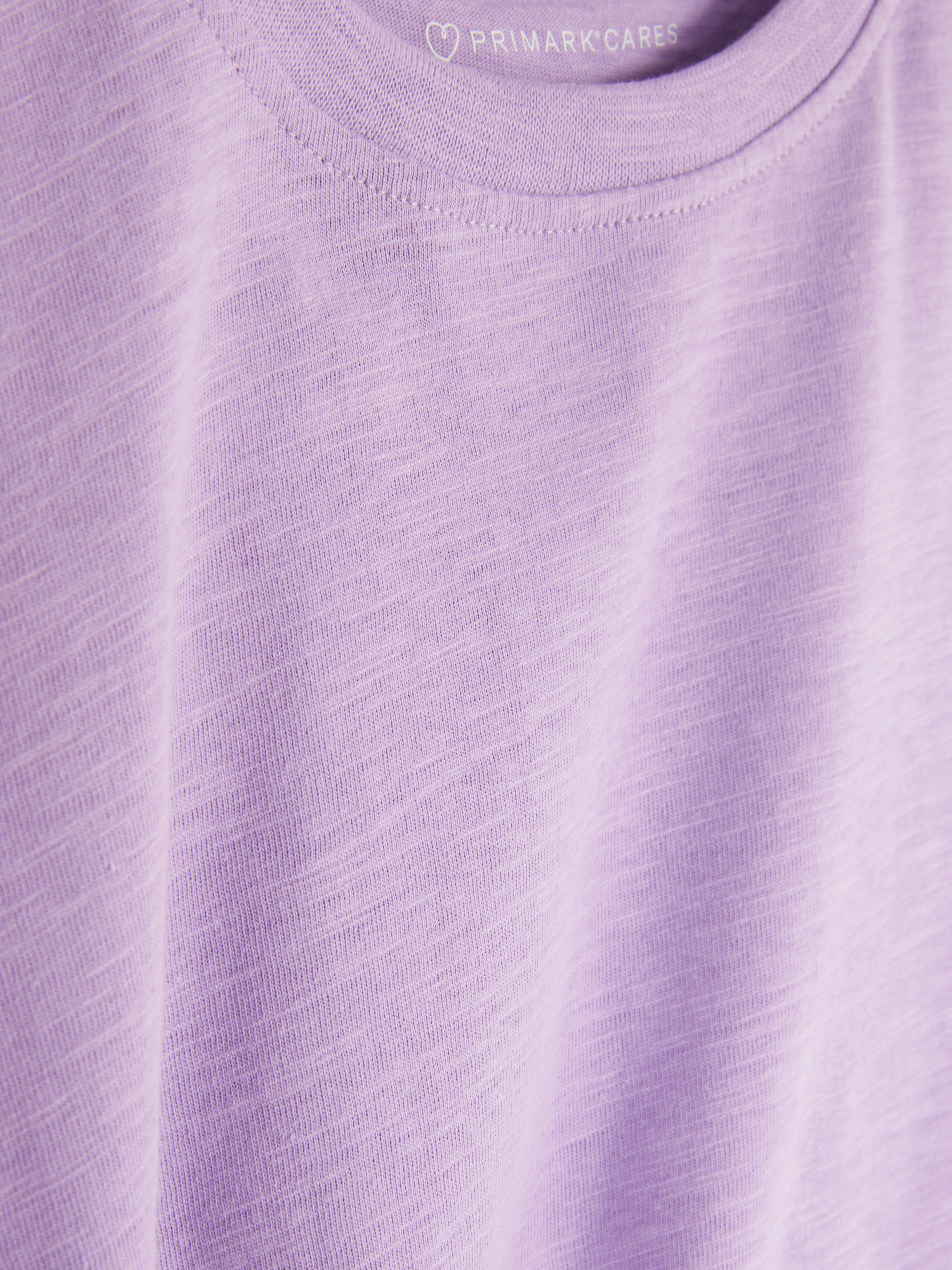 Camiseta de manga corta flameada