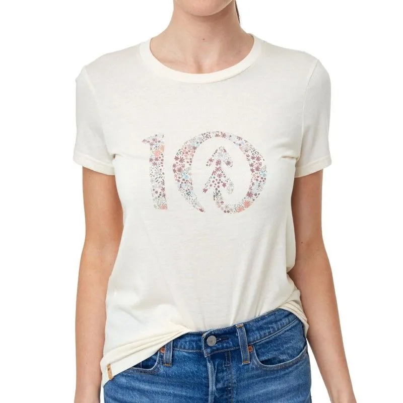 Camiseta de mujer Wildfields Ten (blanca)