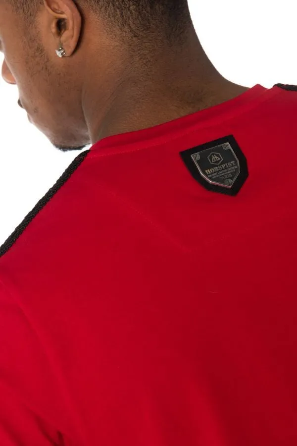 Camiseta Hombre Horspist James M500 Red