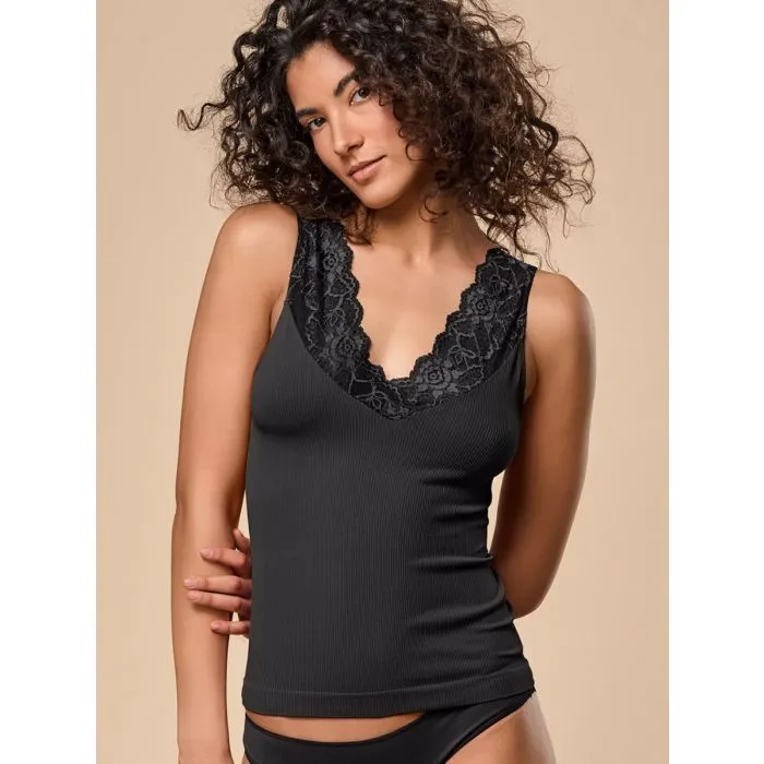 Camiseta mujer Focenza Canotta Belen 18214 Negro