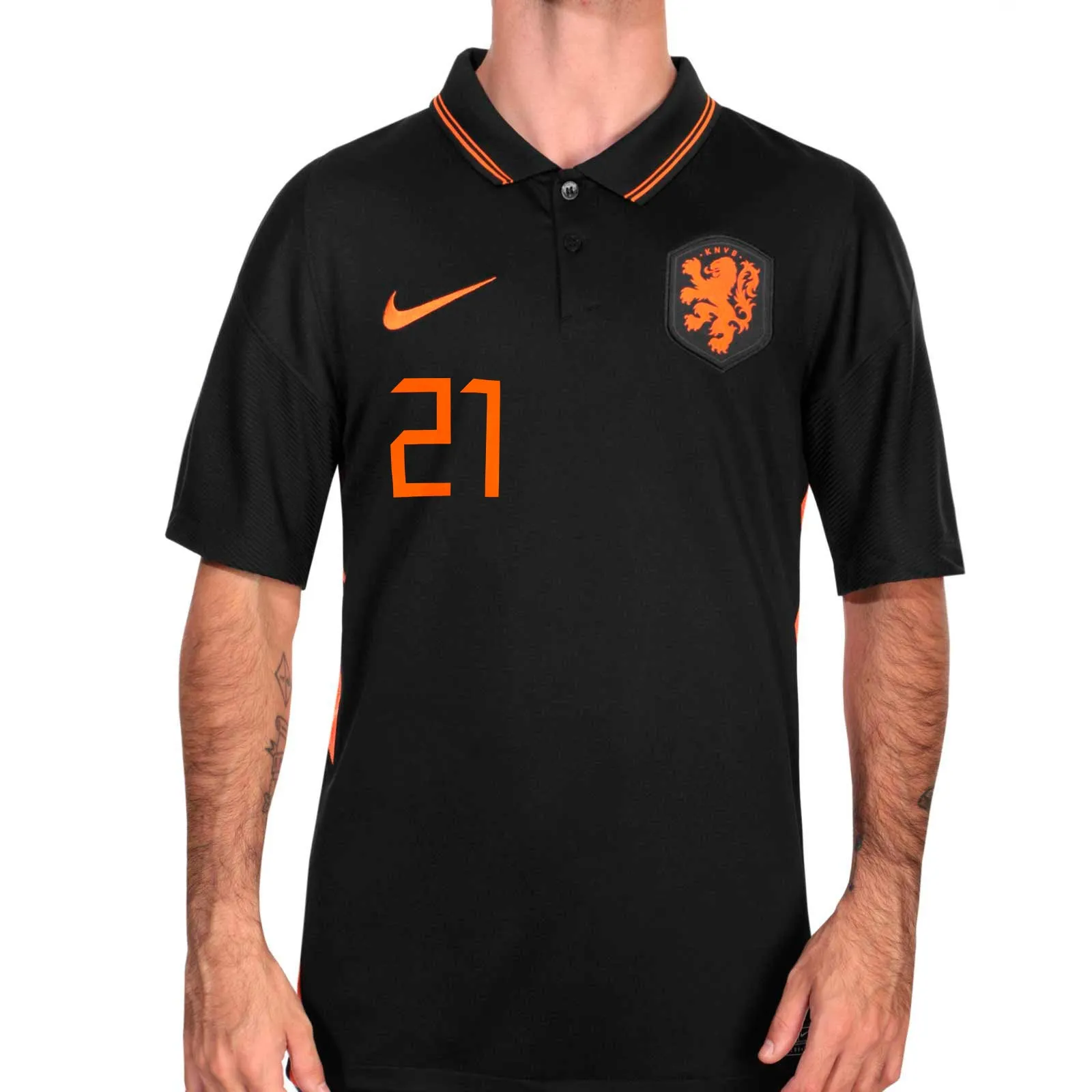 Camiseta Nike De Jong 2a Holanda 2021 Stadium