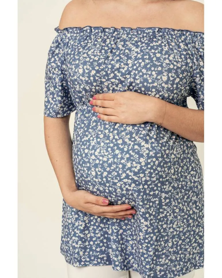 CAMISETA PREMAMA BARDOT