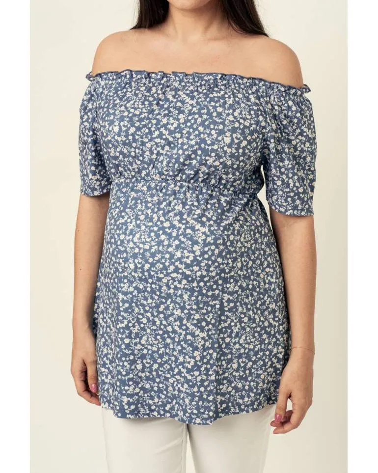 CAMISETA PREMAMA BARDOT