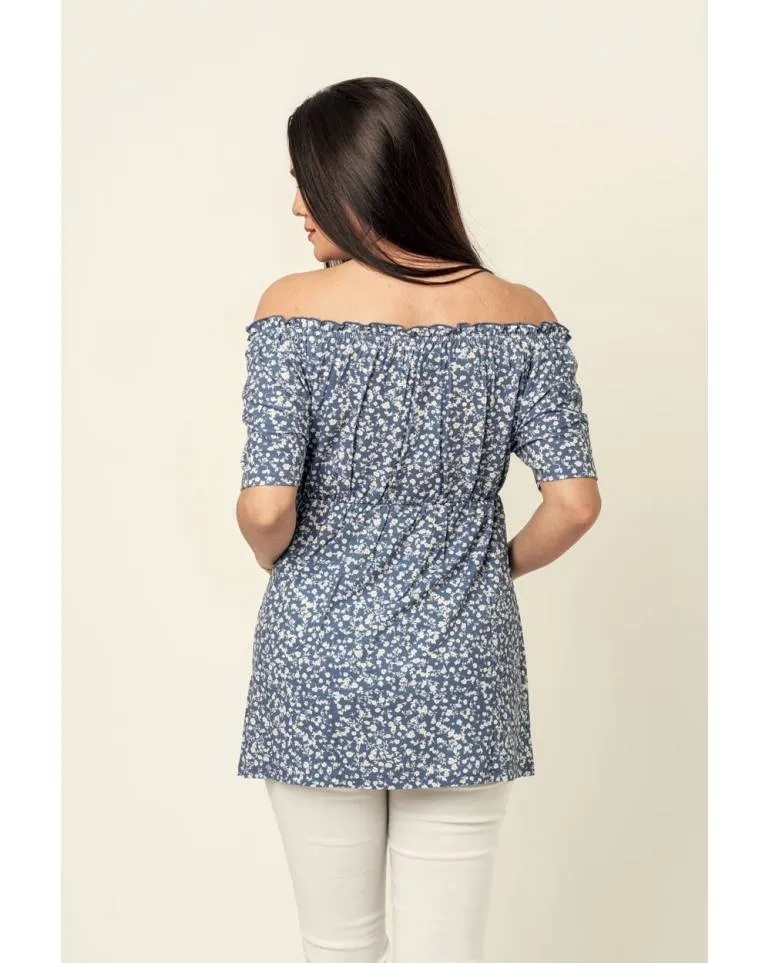 CAMISETA PREMAMA BARDOT