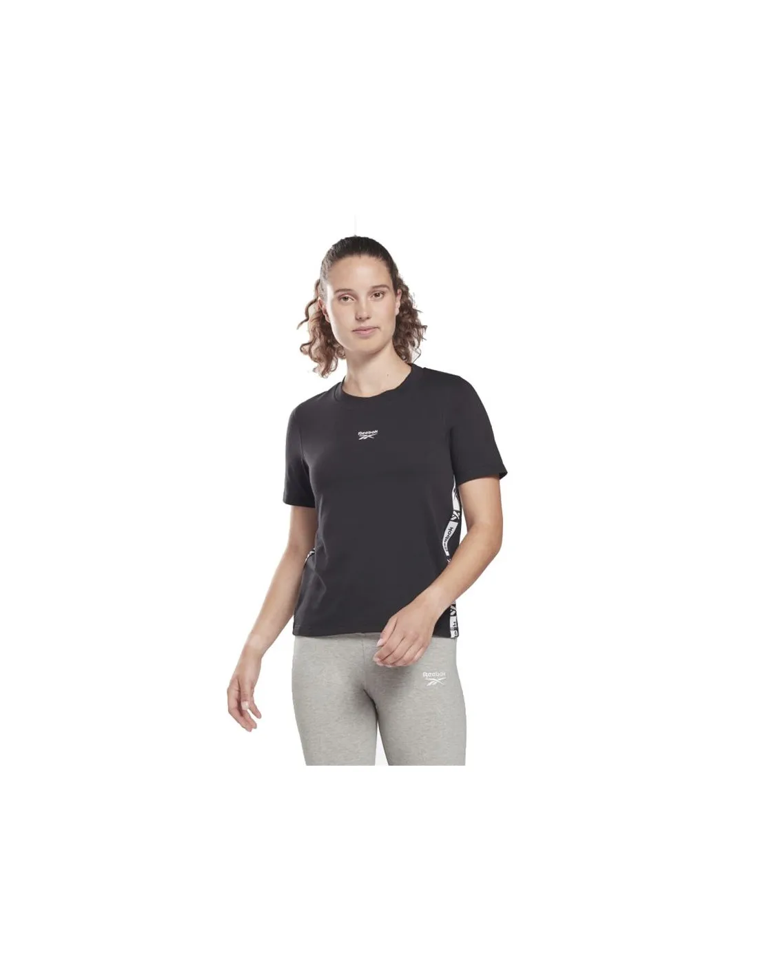 Camiseta Reebok Tape Pack Tee W Black