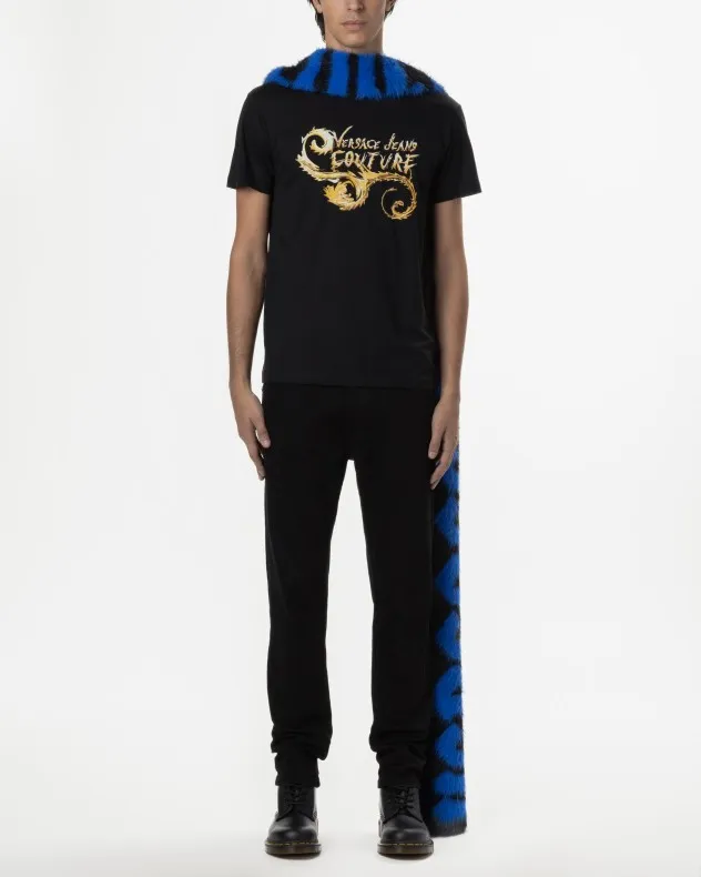 Camiseta Versace Jeans Couture 77GAHC00 Negro