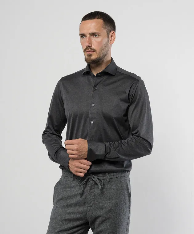 Canali Gray shirt