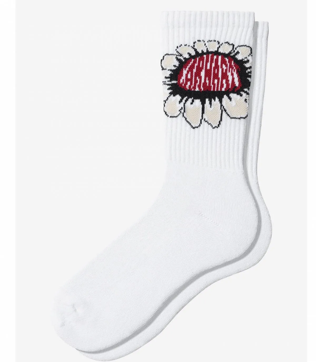 CARHARTT  CALCETINES UNISEX BLANCO  PIXEL FLOWER SOCKS