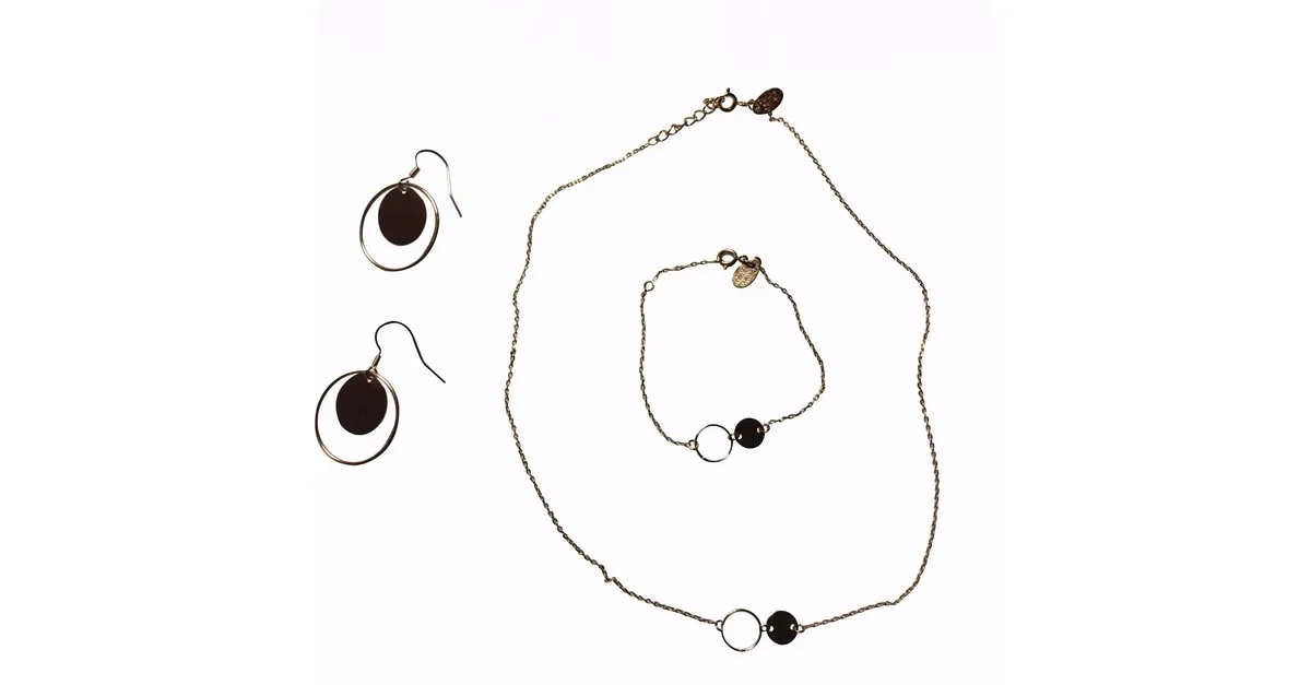 Caroline Najman Colección Pastilla Dorado 