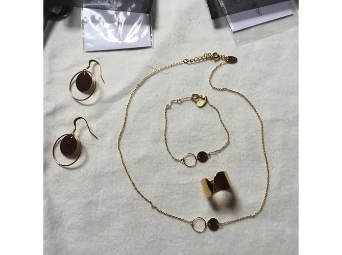 Caroline Najman Colección Pastilla Dorado 