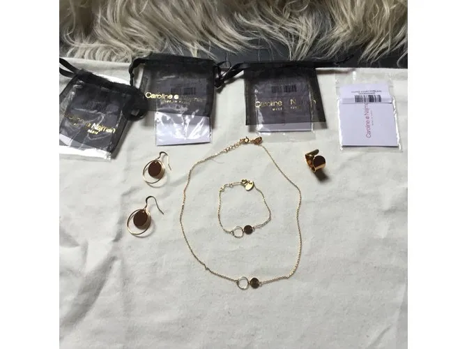 Caroline Najman Colección Pastilla Dorado 