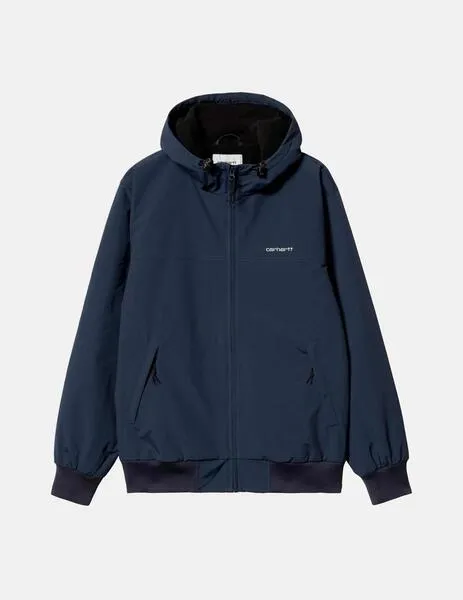 CAZADORA CARHARTT HOODED SAIL   AIR FORCE BLUE / WHITE