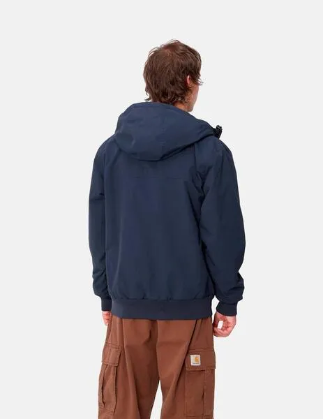CAZADORA CARHARTT HOODED SAIL   AIR FORCE BLUE / WHITE