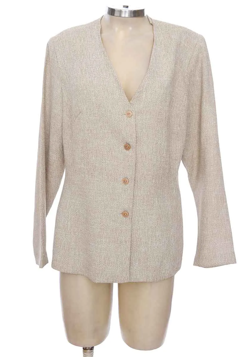 CHAQUETA / ABRIGO COLOR BEIGE  DOMINIK