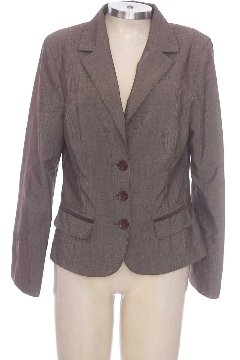 CHAQUETA / ABRIGO COLOR CAFé  ELA