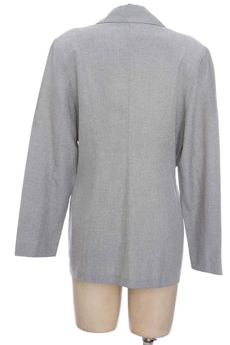 CHAQUETA / ABRIGO COLOR GRIS  ORO
