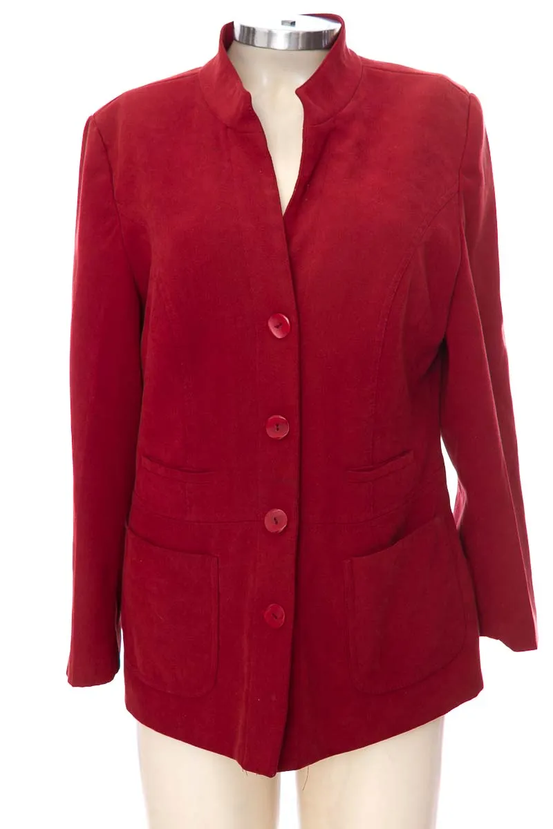 CHAQUETA / ABRIGO COLOR ROJO  ON