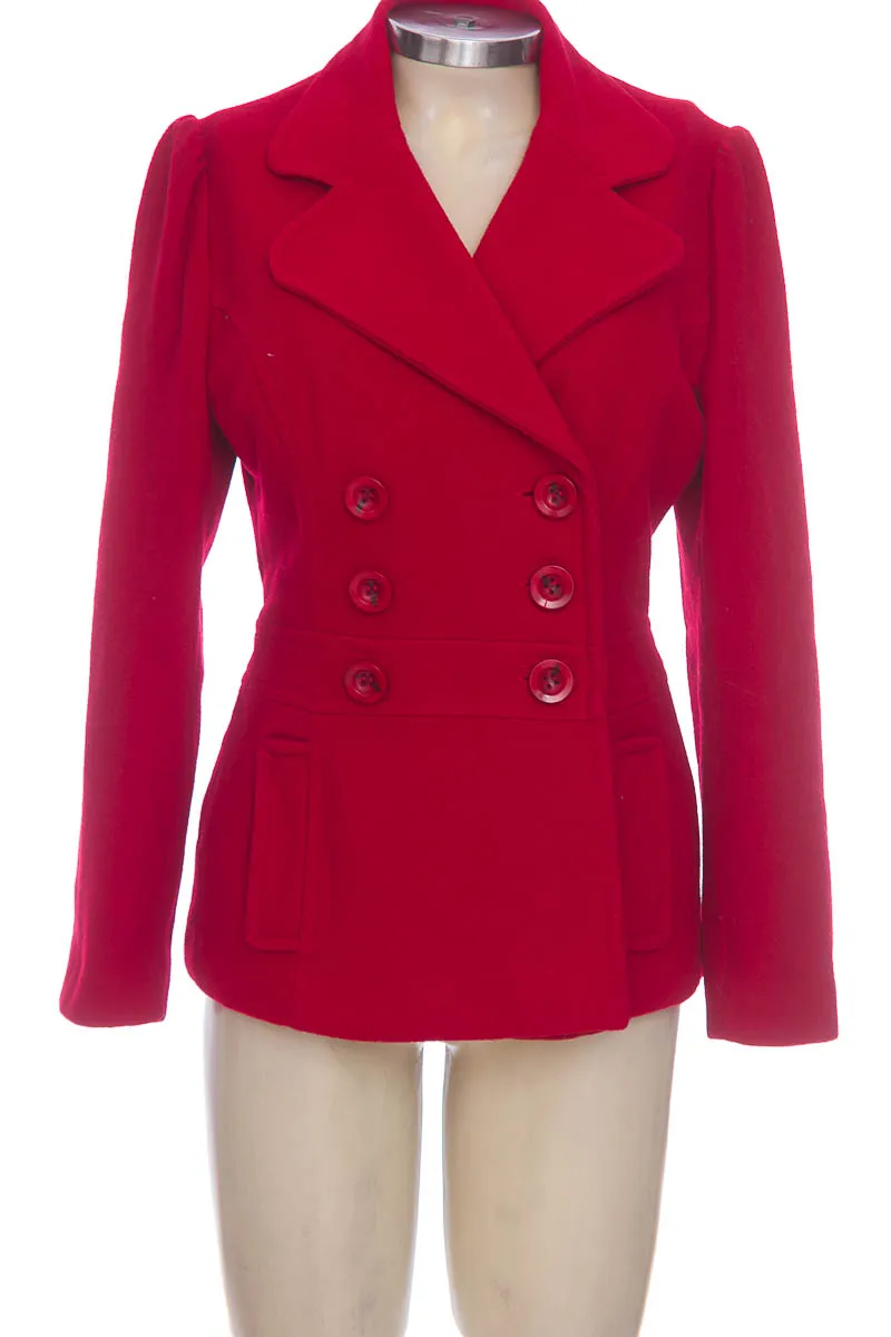 CHAQUETA / ABRIGO COLOR ROJO  SHYLA