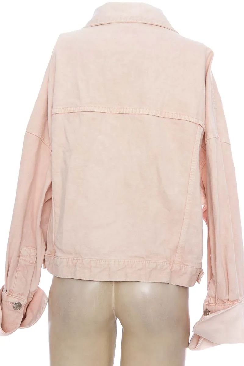 CHAQUETA / ABRIGO COLOR ROSADO  ZARA