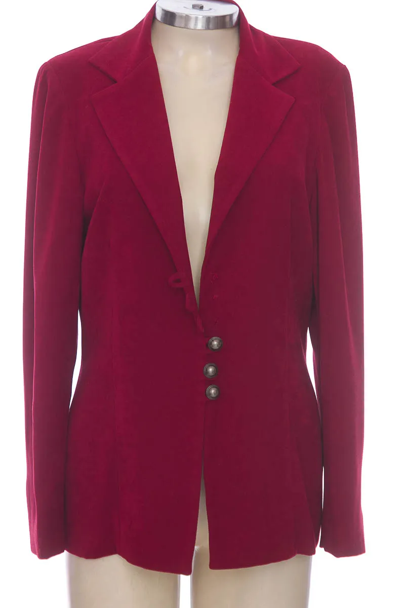 CHAQUETA / ABRIGO COLOR VINOTINTO  CLOSEANDO