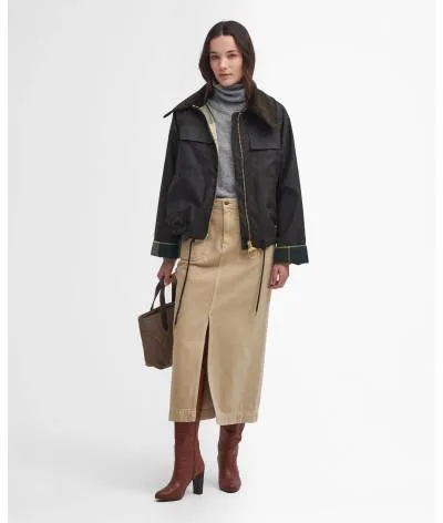 Chaqueta Barbour beauly wax Olive ancient