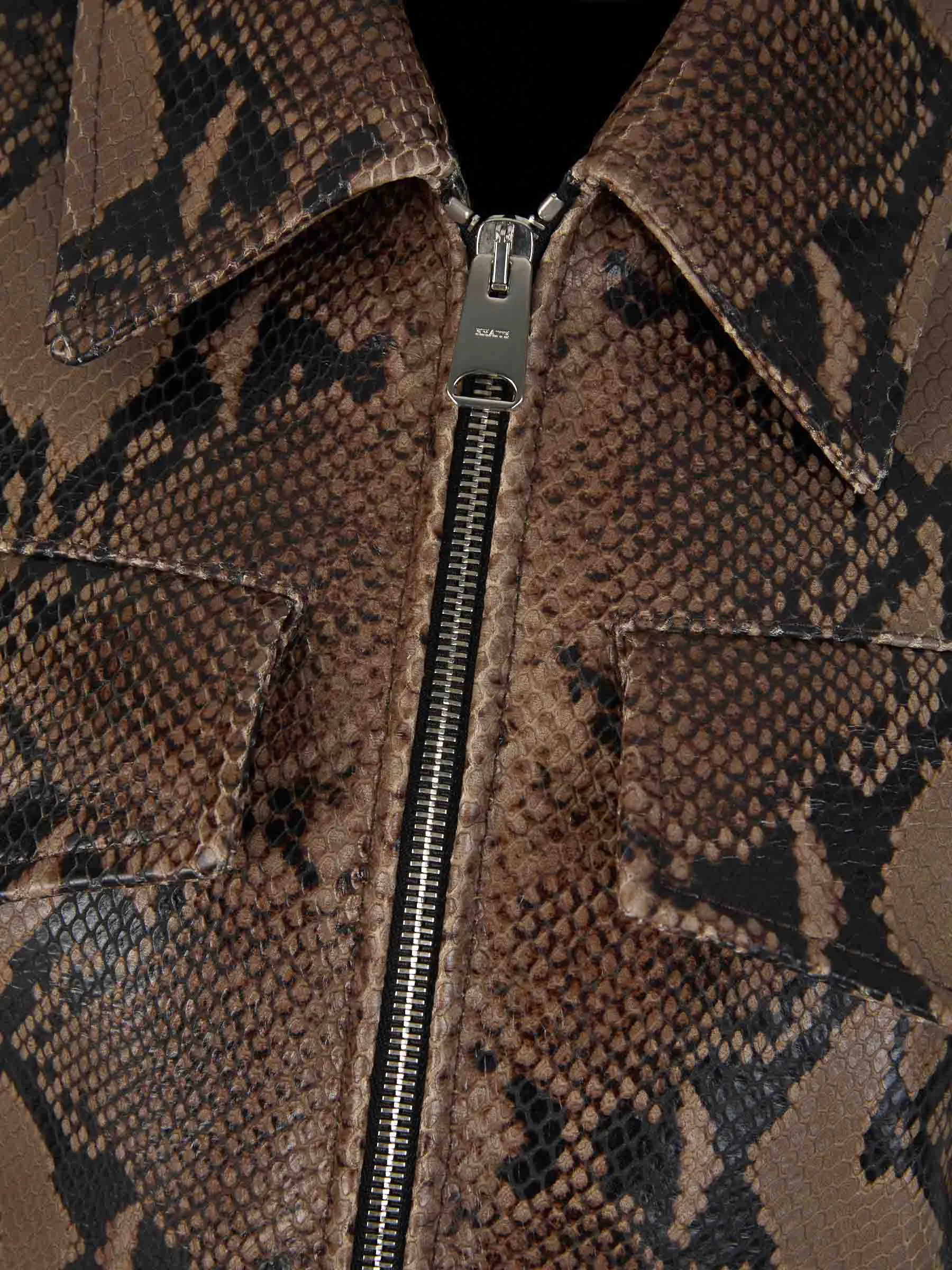 Chaqueta Bomber Piel