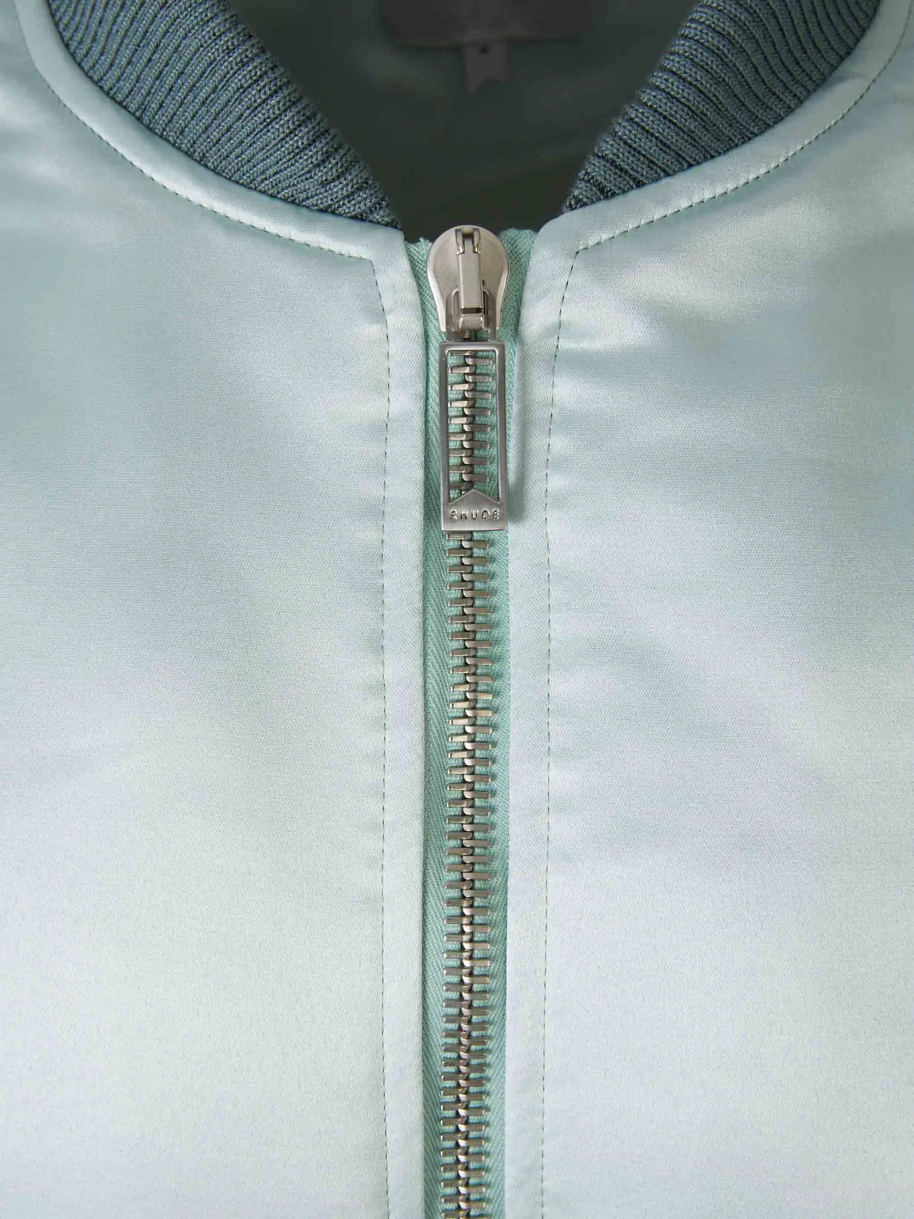 Chaqueta Bomber Satén