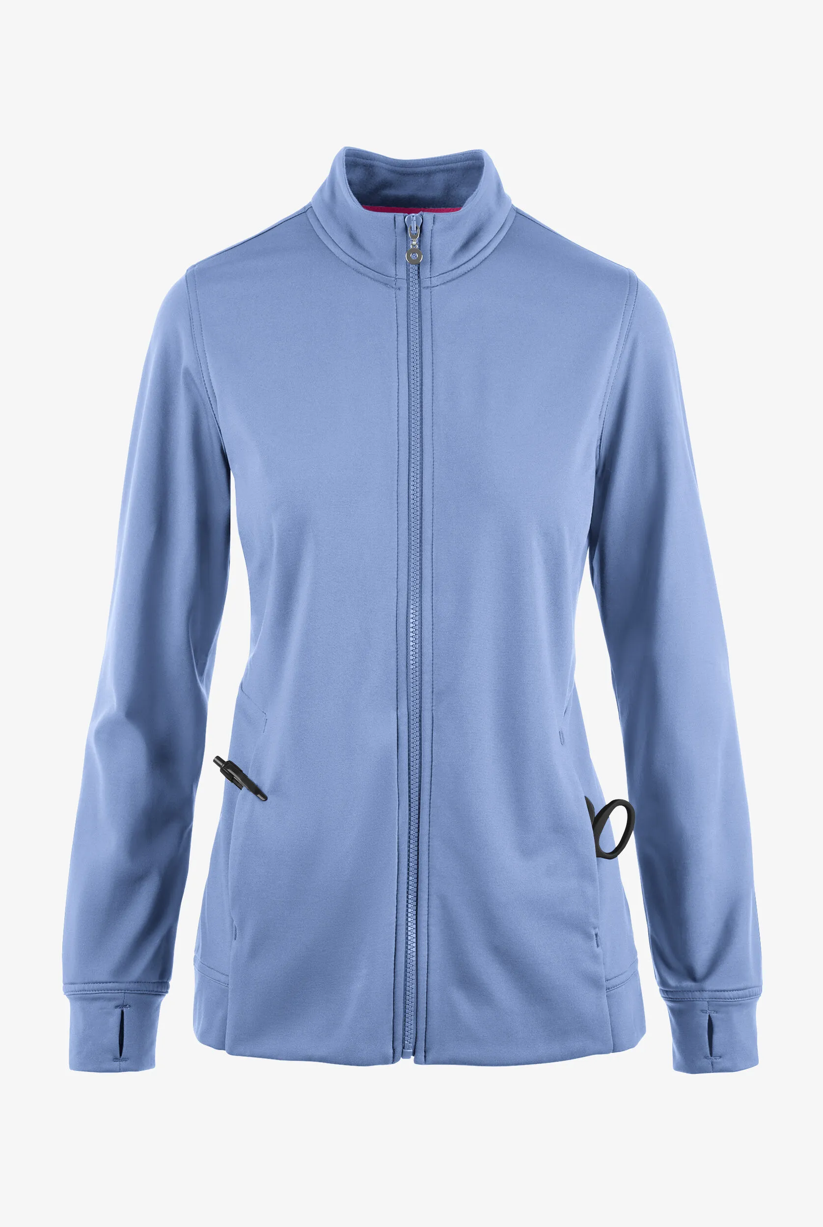 CHAQUETA M&EACUTE;DICA MANGA LARGA MOVEMENT BY BUTTERSOFT ADARA STRETCH CON CREMALLERA Y 3 BOLSILLOS PARA MUJER 