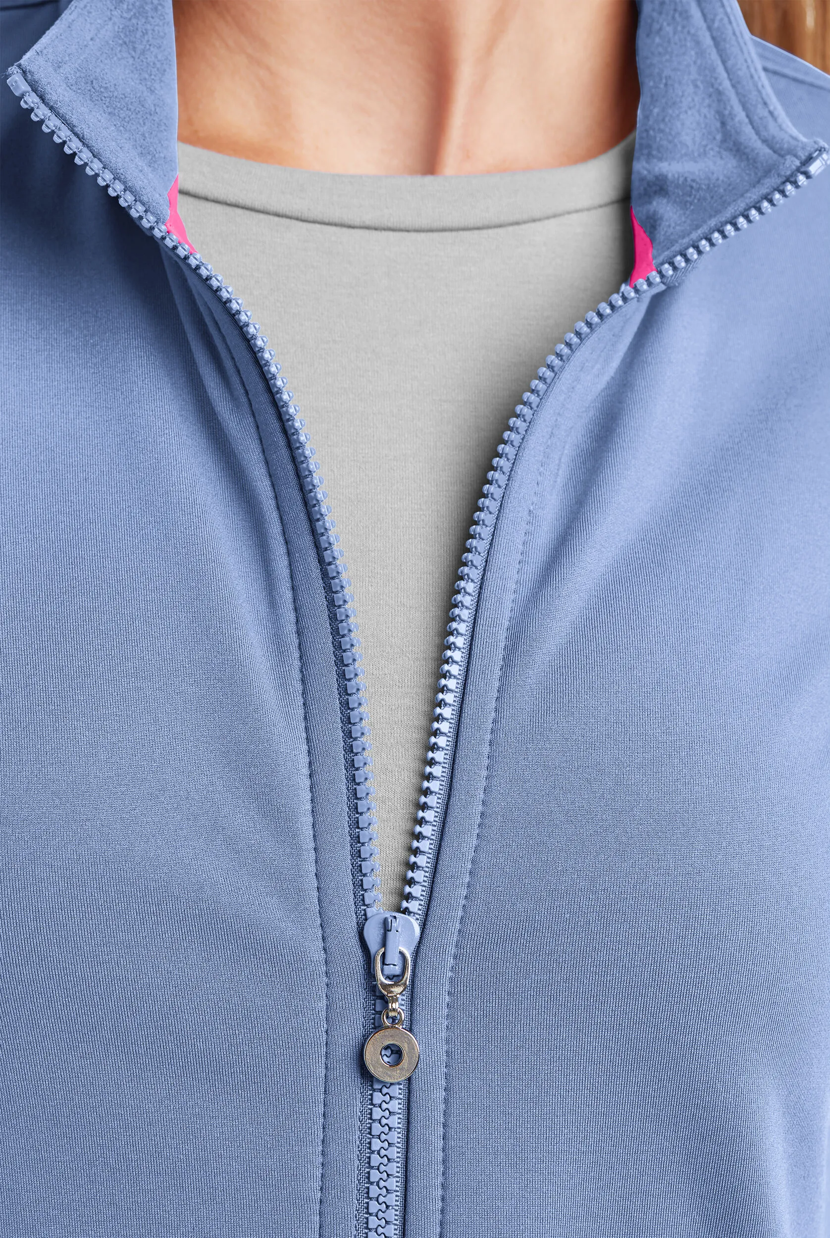 CHAQUETA M&EACUTE;DICA MANGA LARGA MOVEMENT BY BUTTERSOFT ADARA STRETCH CON CREMALLERA Y 3 BOLSILLOS PARA MUJER 