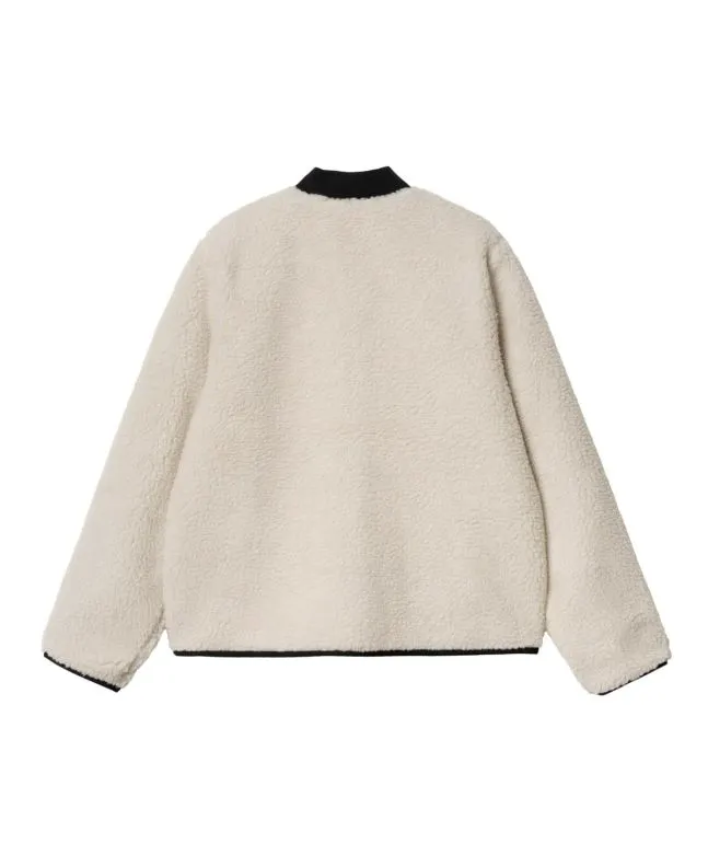 CHAQUETA POLAR CARHARTT WIP W' JANET LINER MOONBEAMBLACK
