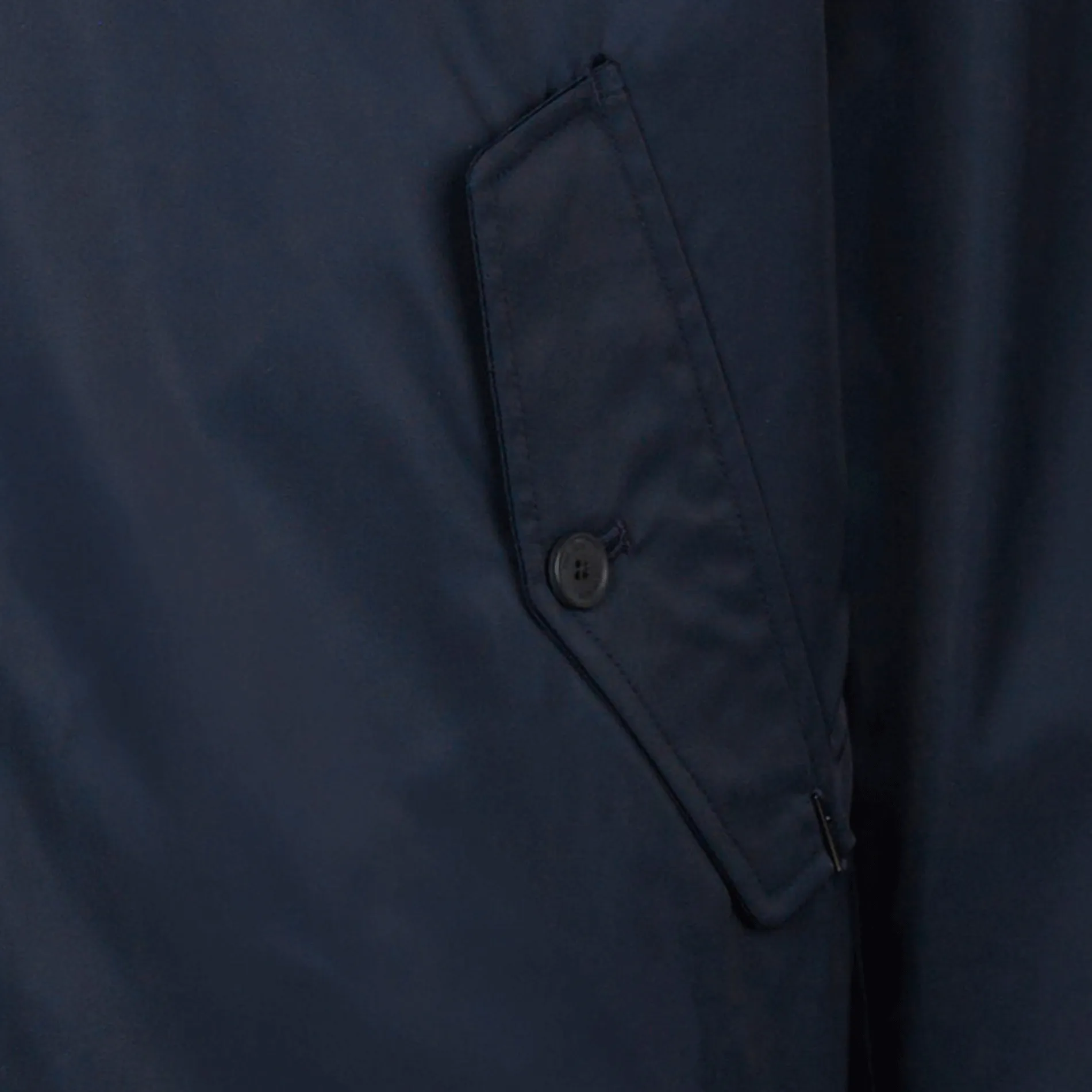 Chaqueta recta reversible en azul