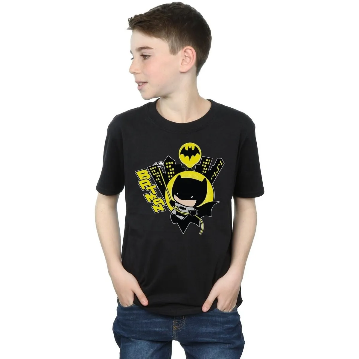 Chibi Batman Swinging
