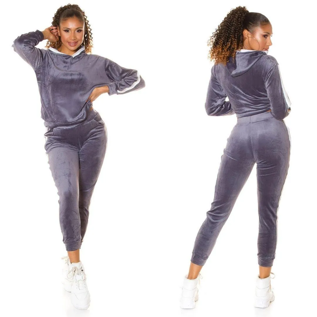 Chándal de mujer Gris