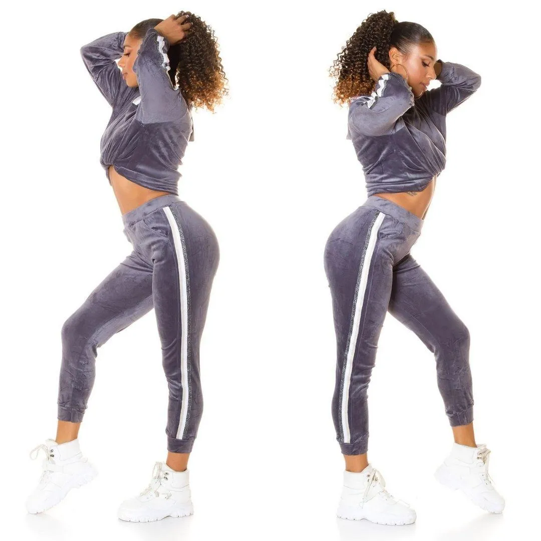 Chándal de mujer Gris