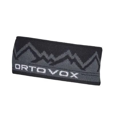 Cinta para la cabeza Ortovox Cinta para la cabeza del pico (cuervo negro)