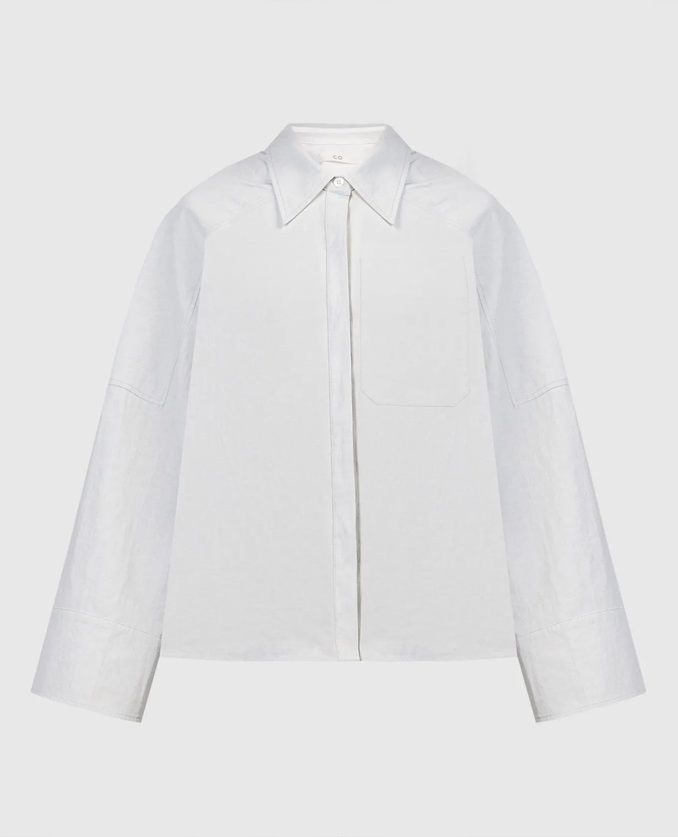 CO Blue linen shirt