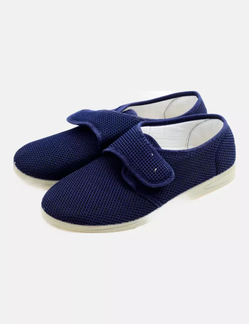 Comfeet Zapato azul velcro