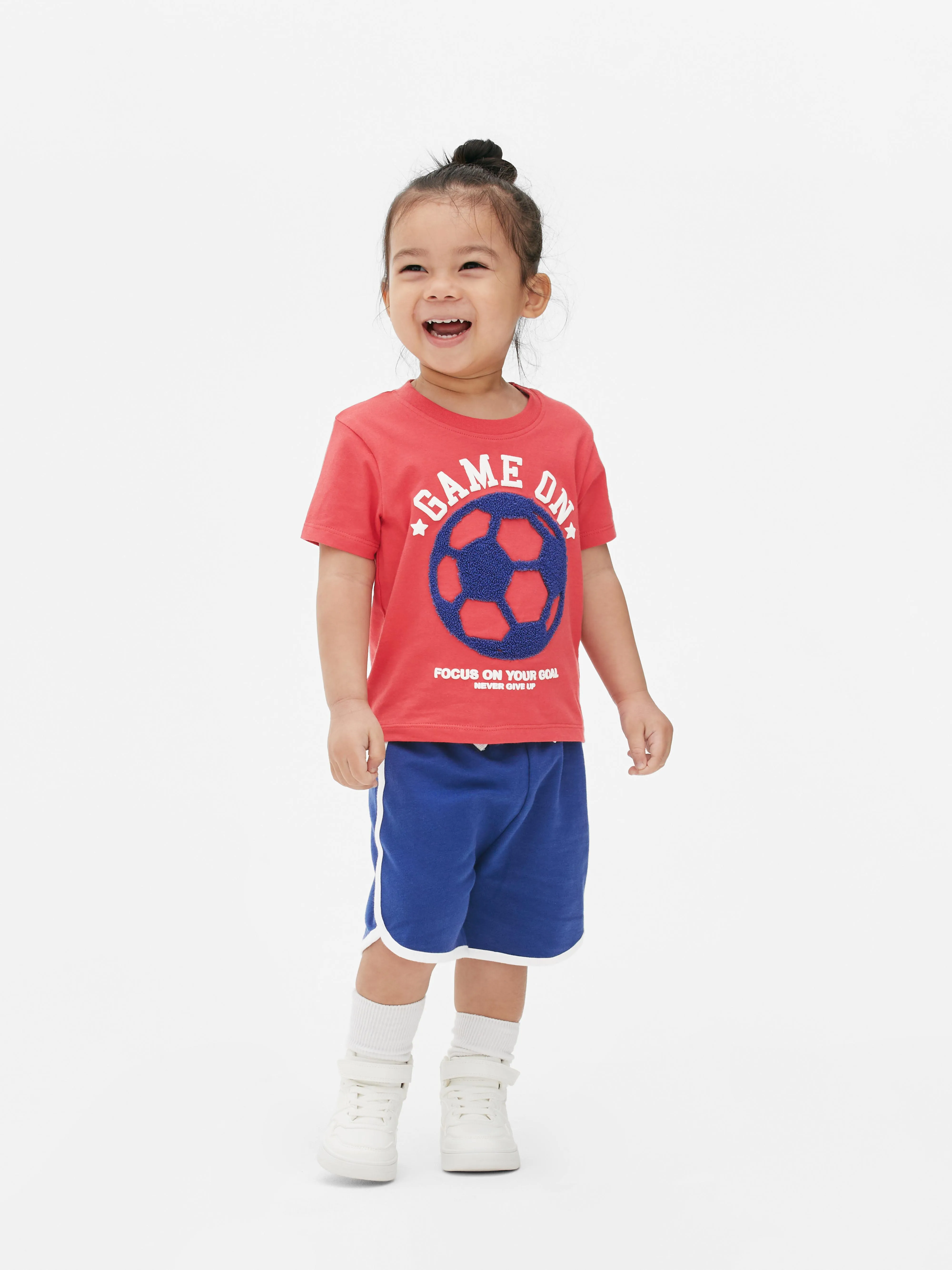 Conjunto de camiseta y pantalón corto de fútbol