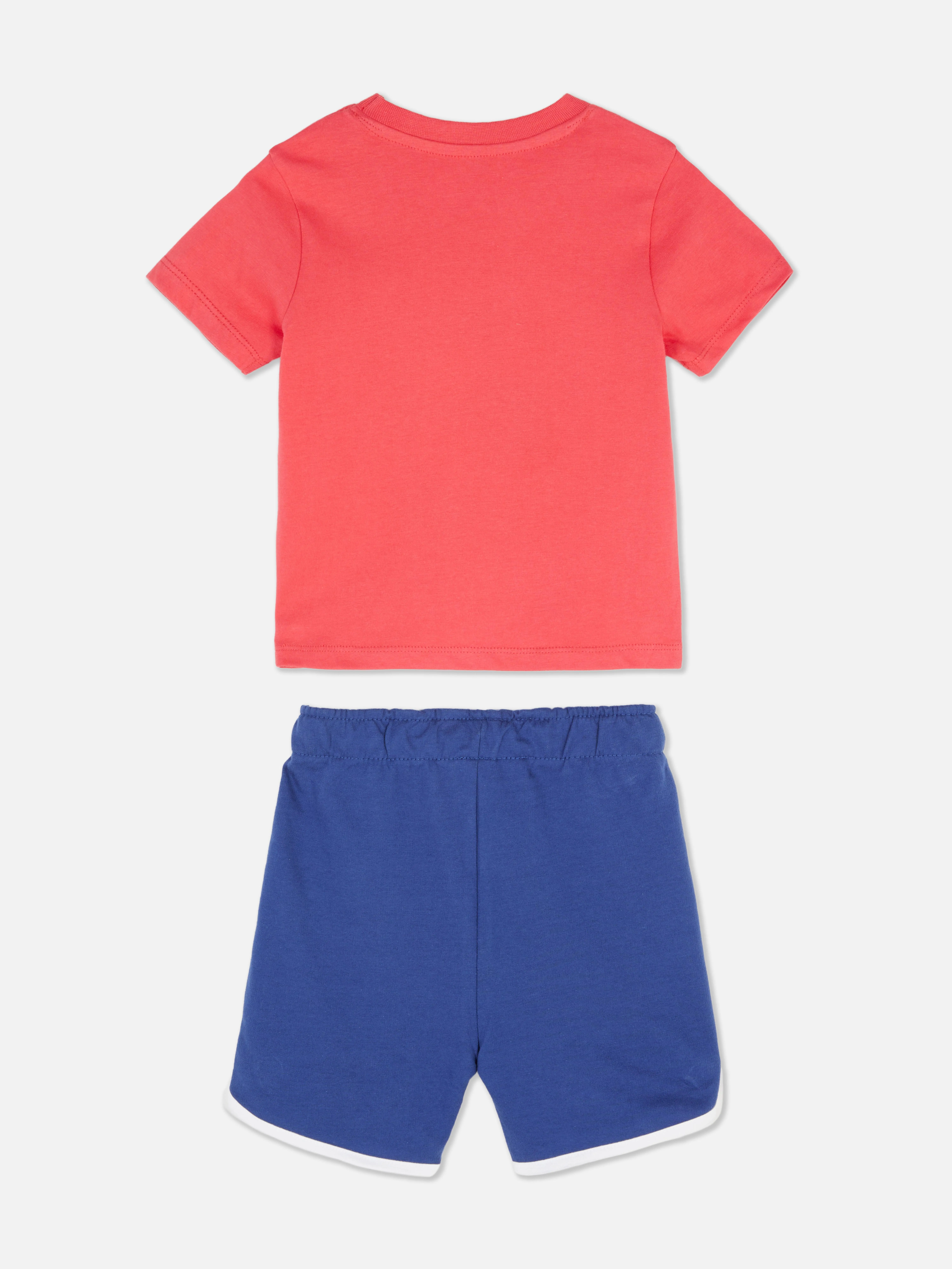Conjunto de camiseta y pantalón corto de fútbol