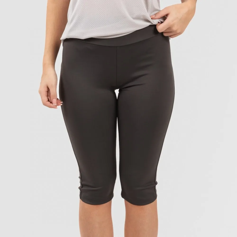 CONJUNTO DEPORTIVO LEGGINGS CORTO MUJER PERLA  MARENGO