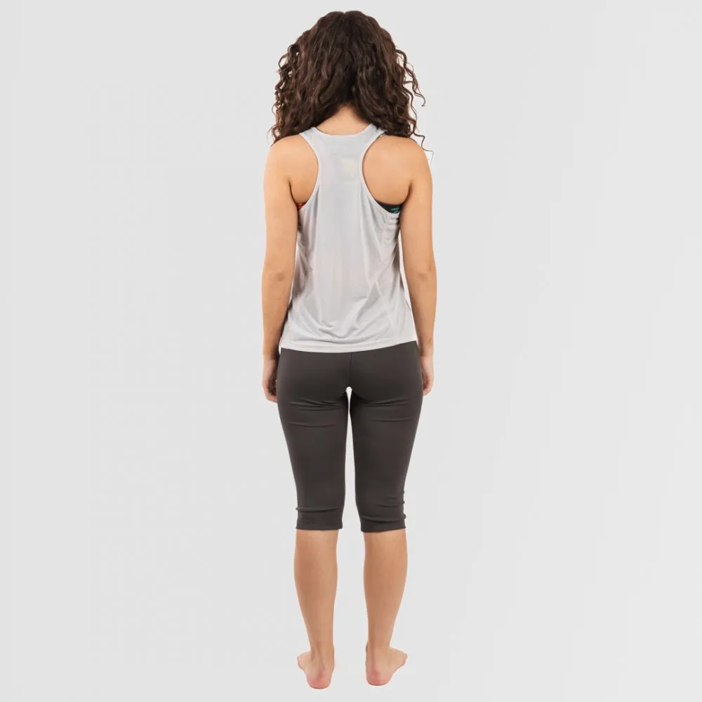 CONJUNTO DEPORTIVO LEGGINGS CORTO MUJER PERLA  MARENGO