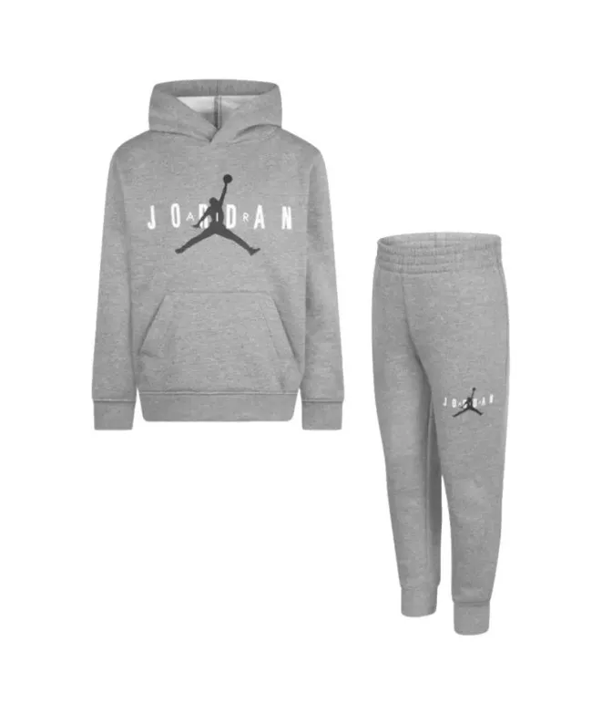 Conjunto Nike Jordan gris Niño